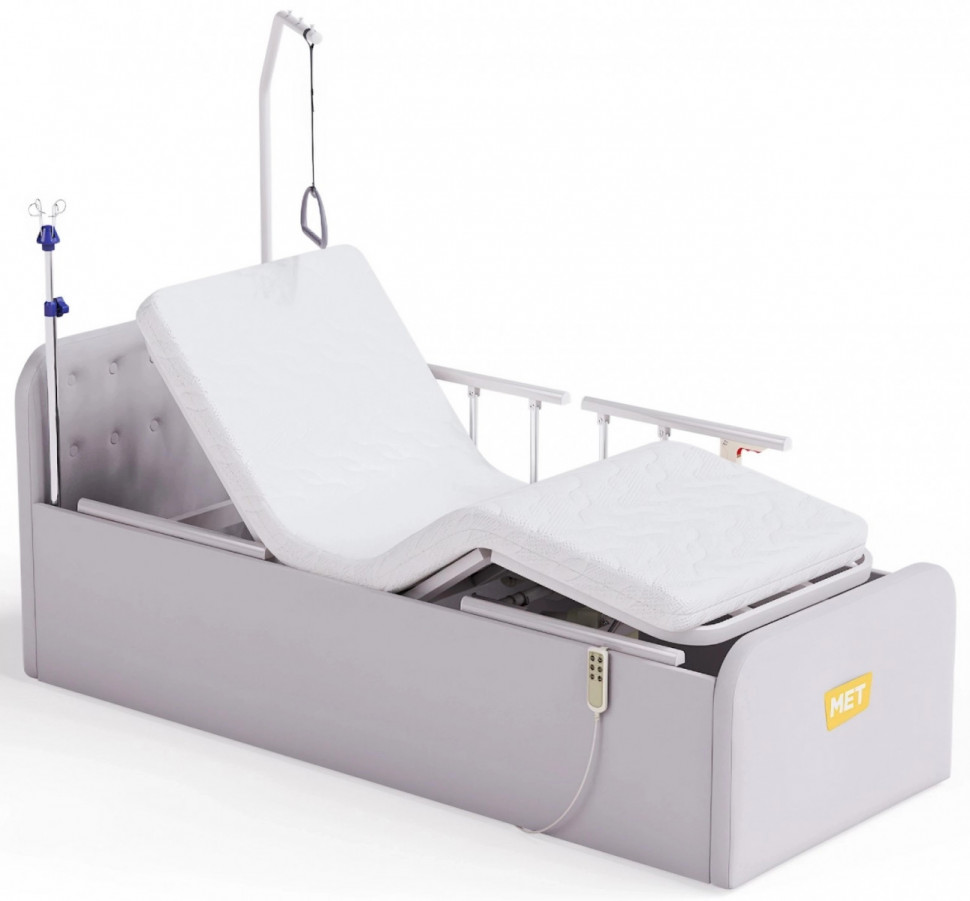 Кровать медицинская электрическая MET OMEGA-7 (ткань)
