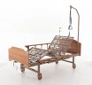 Кровать механическая BELBERG Dana (ЛДСП, светло-коричневый, без матраса)