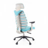 Кресло Everprof Ergo Grey Ткань Бирюзовый