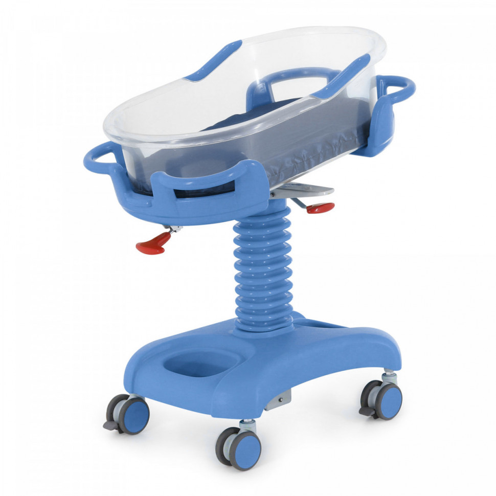 Кровать неонатальная MED-MOS F-48 (ABS гол., 1 секция, матрас,В, Т/АТ, съемный кювез)